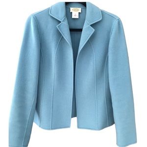 Talbots Powder Blue Wool Jacket